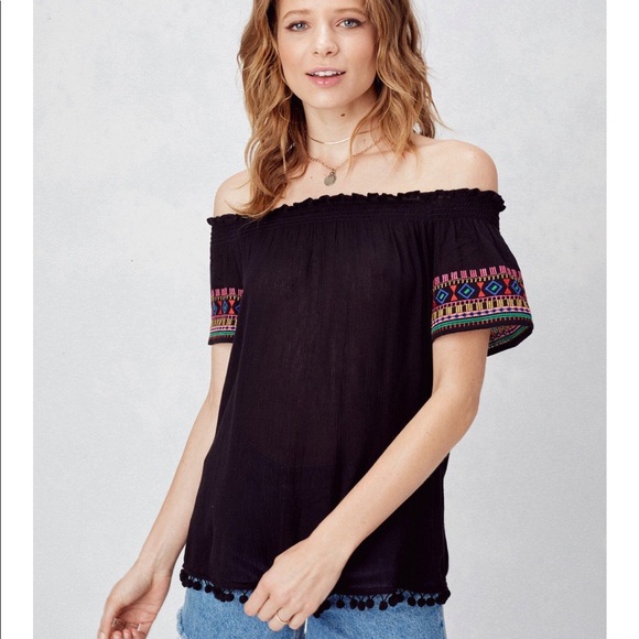 lovestitch Tops - Lovestitch Elisa Boho Top